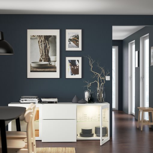 BESTÅ, комб. артикул за съхр. с чекмеджета, 093.251.08