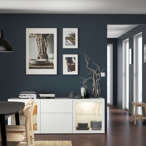 BESTÅ, комб. артикул за съхр. с чекмеджета, 093.251.08