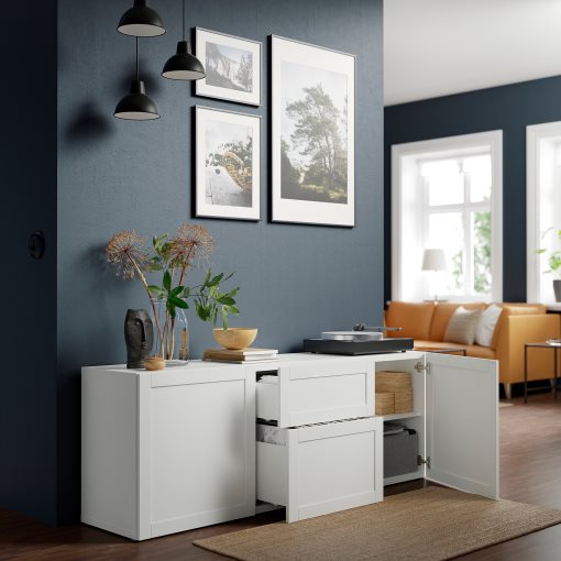 BESTÅ, комб. артикул за съхр. с чекмеджета, 093.251.89