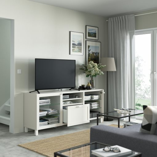 BESTÅ, TV шкаф с чекмеджета, 294.005.16