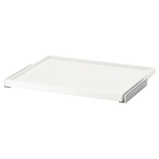 KOMPLEMENT, подвижна поставка, 75x58 см, бяло, 302.463.74