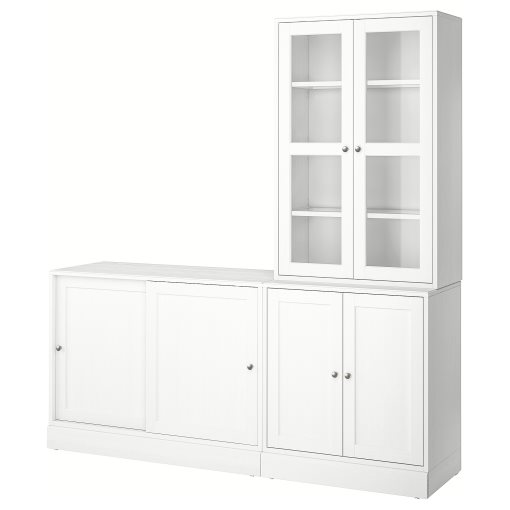 HAVSTA, комб. артикул за съхр. с плъзг. врати, 395.348.36