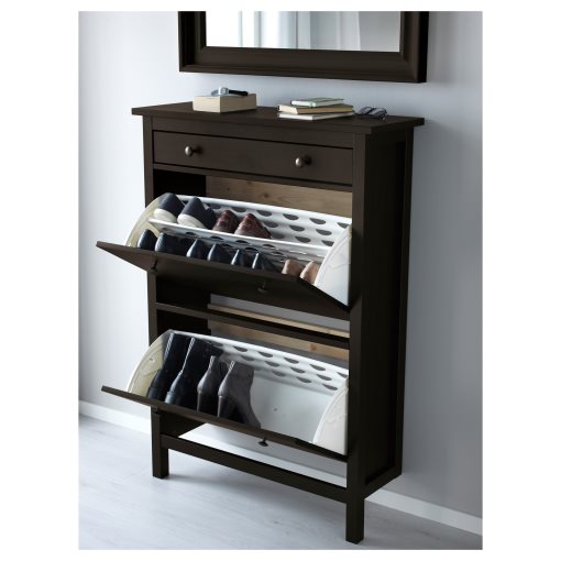 HEMNES, шкаф за обувки с 2 отделения, 402.169.08