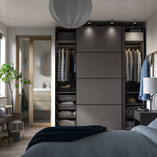 PAX/MEHAMN, гардероб, с две лица, 495.002.99