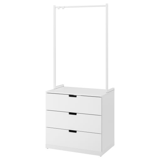 NORDLI, скрин с 3 чекмеджета, 592.952.17