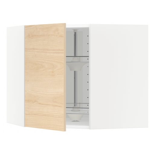 METOD, ъглов стенен шкаф с карусел, 792.157.57 - IKEA България METOD, ъглов стенен шкаф с карусел, 792.157.57