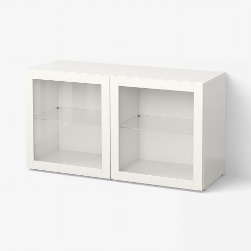 BESTÅ, етажерка със стъклени врати, 890.476.69