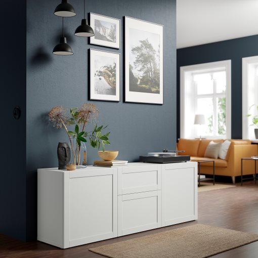 BESTÅ, комб. артикул за съхр. с чекмеджета, 093.251.89