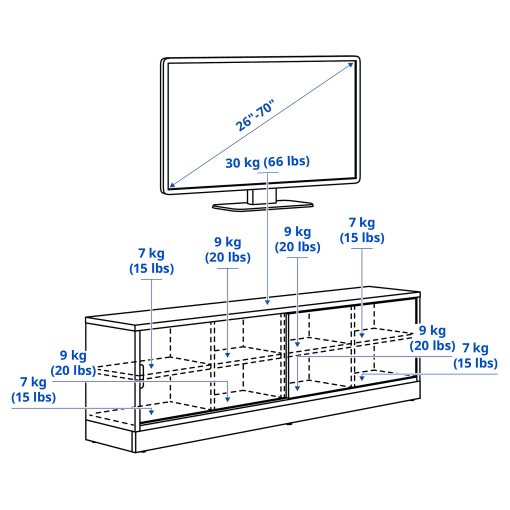 TONSTAD, TV шкаф, 004.893.02