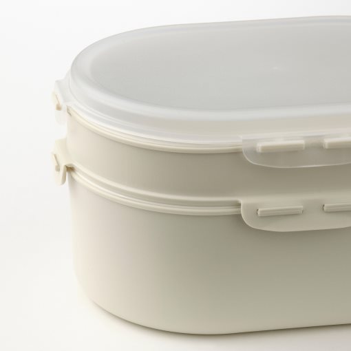 UTBJUDA, стифираща се кутия за суха храна, 005.186.58