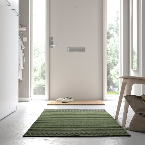 KORSNING, килим гладко тъкан, на откр./закрито, 80х150 см, 005.532.32