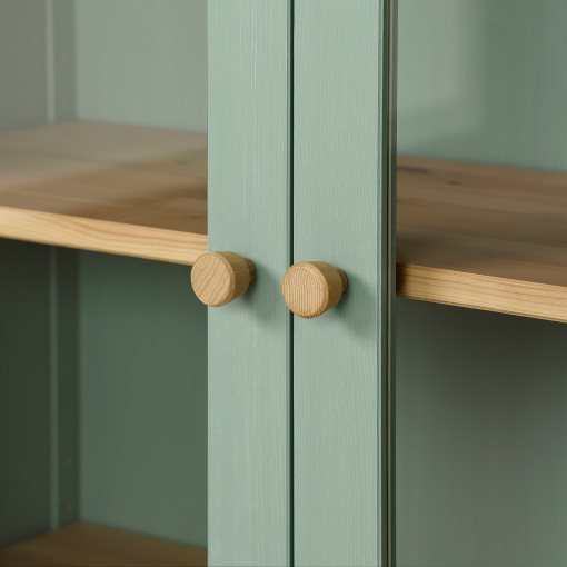 HEMNES, витрина с 3 чекмеджета, 005.961.61