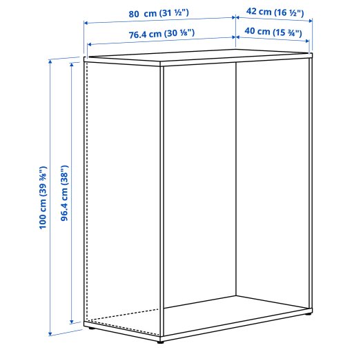 LASTARE, рамка, 80x42x100 см, 005.964.82