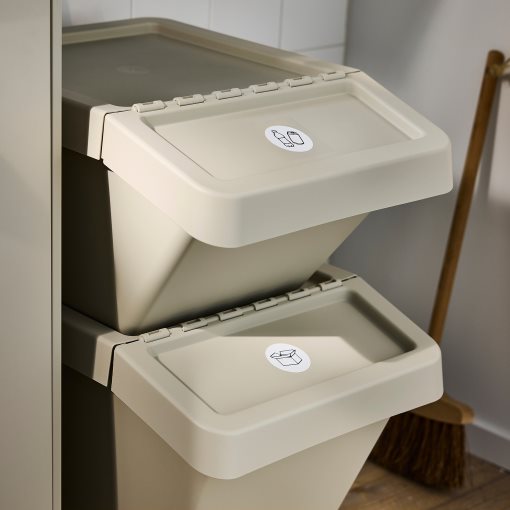 SORTERA, кош за сортиране с капак, 60 л, 006.020.96