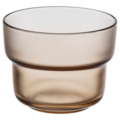 GLADELIG/OLIVTRAST, стъклена чаша, 006.142.97