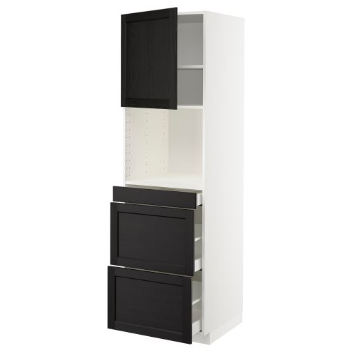 METOD/MAXIMERA, висок шкаф за комби микро, 094.657.21