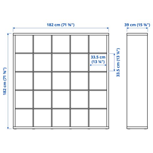 KALLAX/LINNMON, Комбинация - бюро, 094.816.98