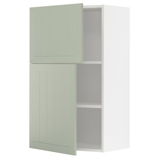 METOD, стенен шкаф с рафтове/2 вратички, 094.873.08