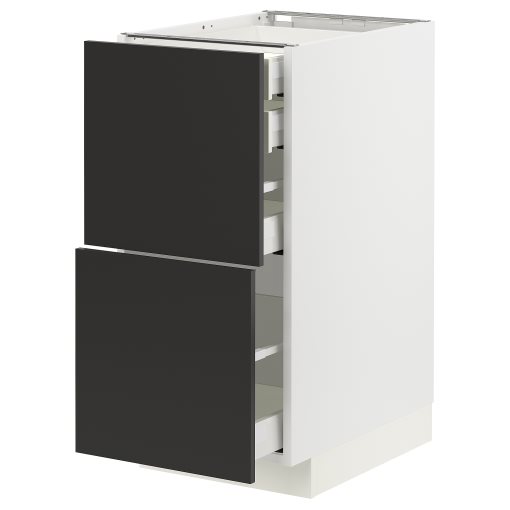 METOD/MAXIMERA, долен шкаф с 2 чела/2 ниски + 1 средно + 1 високо чекм., 094.979.20