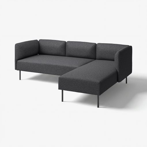 LILLEHEM, 3-местен модулен диван с лежанка, 095.638.49