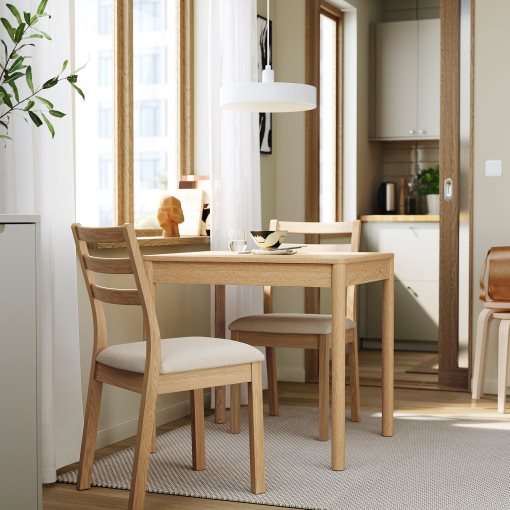 TONSTAD/TONSTAD, Маса и 2 стола, 095.966.61