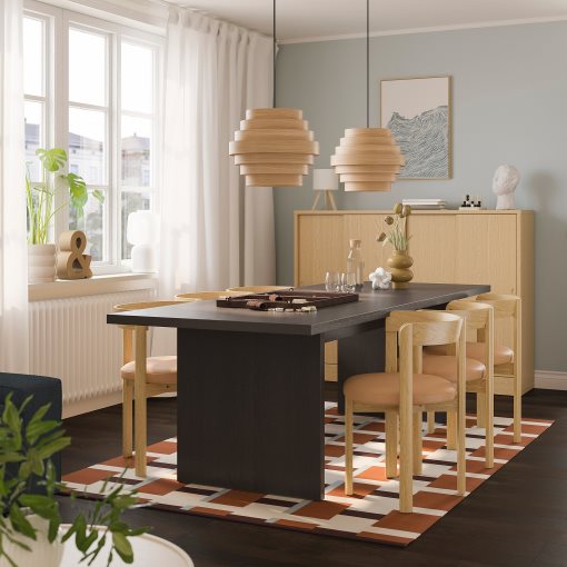 BERGSHYTTAN/STOCKHOLM 2025, маса и 6 стола, 096.084.14