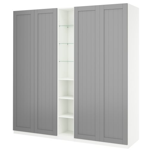 PAX/GULLABERG, гардероб - комбинация, 235x60x236 см, 096.118.45
