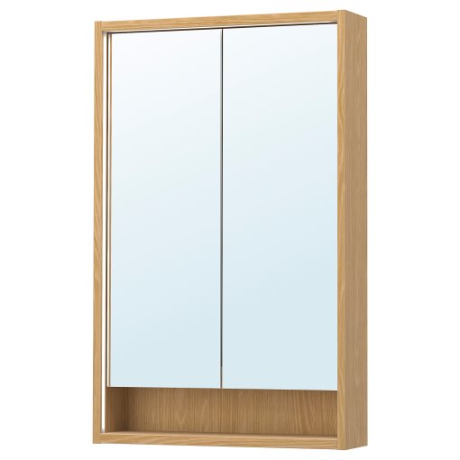 FAXALVEN, огледален шкаф с вгр. осветление, 105.441.76
