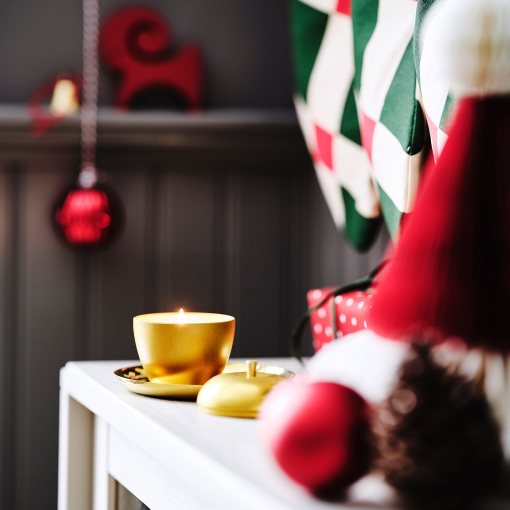 VINTERFINT, ароматна свещ в метална поставка, 105.999.08