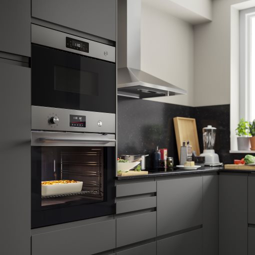 FRILLESBO, фурна с вентилатор, ф-я за допълнителна пара и печене, IKEA 500, 106.002.47