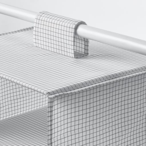 STUK, висящ органайзер със 7 отделения, 30x30x90 см, 106.215.46