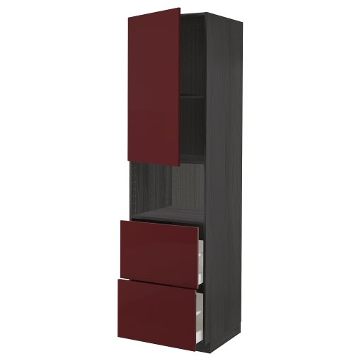 METOD/MAXIMERA, висок шкаф за микровълнова фурна, 194.563.49