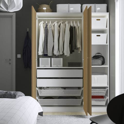 PAX/STORKLINTA, гардероб - комбинация, 195.625.52