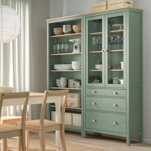 HEMNES, комбиниран артикул за съхр. с врати/чекм., 196.023.41