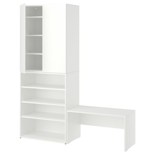 LASTARE, комб. артикули за съхранение, с пейка, 170x42x200 см, 196.032.65