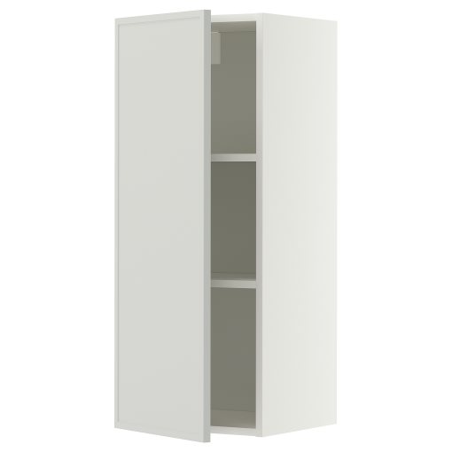 METOD, стенен шкаф с рафтове, 40x100 см, 196.046.89