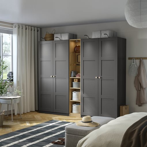 PAX/BERGSBO, гардероб - комбинация, 196.073.91