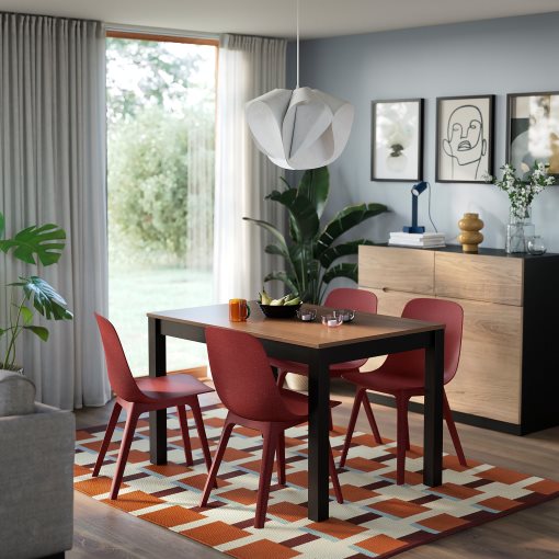 ÅLHULT/ODGER, маса и 4 стола, 196.100.77