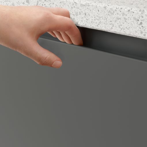 VOXTORP, врата, 20x80 см, тъмносиво, 204.540.85