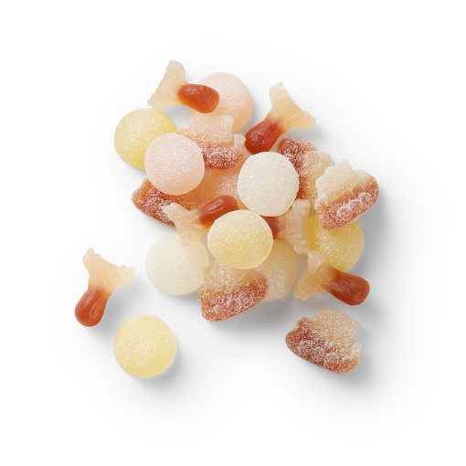 LORDAGSGODIS, Микс от сладки и кисели желирани бонбони, 204.974.38