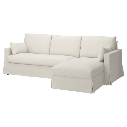 HYLTARP, калъф за 3-мстн диван с лежанка, дясно, 205.473.63