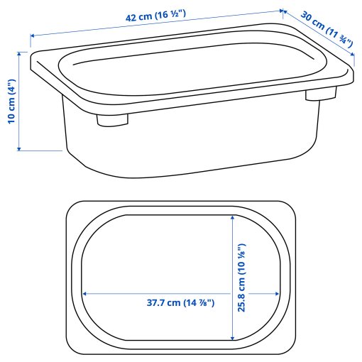 TROFAST, кутия за съхранение, 205.820.83