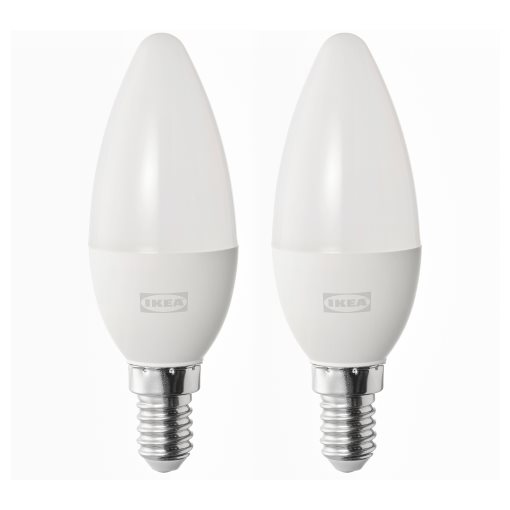 SOLHETTA, LED крушка E14 470 лумена, 205.840.15