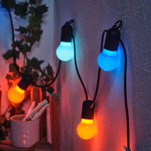 SOLVINDEN, LED гирлянда с 12 лампички, 205.931.66