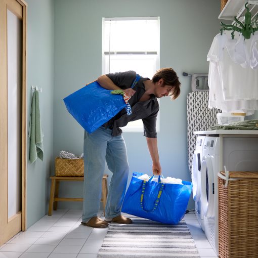 FRAKTA, пазарска чанта, голям размер, 55x37x35 см/71 л, 206.111.08