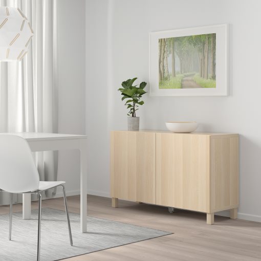 BESTÅ, комбиниран артикул за съхранение с врати, 292.098.29