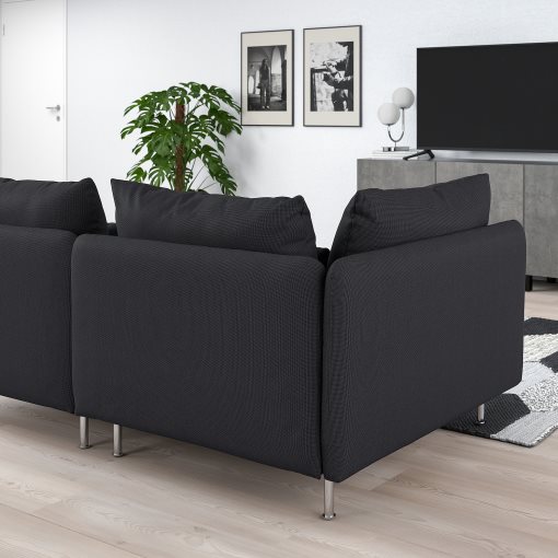 SÖDERHAMN, 3-местен диван с отворен край, 294.496.26