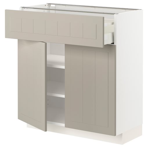 METOD/MAXIMERA, долен шкаф с чекмедже/2 врати, 294.560.80