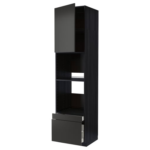 METOD/MAXIMERA, висок шкаф за фурна/комби фурна+врата/2 чекм., 294.982.97