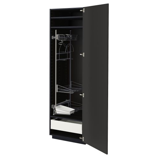 METOD/MAXIMERA, висок шкаф с отдел. за почиств. аксесоари, 294.983.77